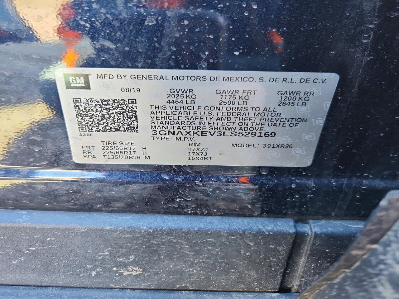 Chevrolet Equinox Lt
