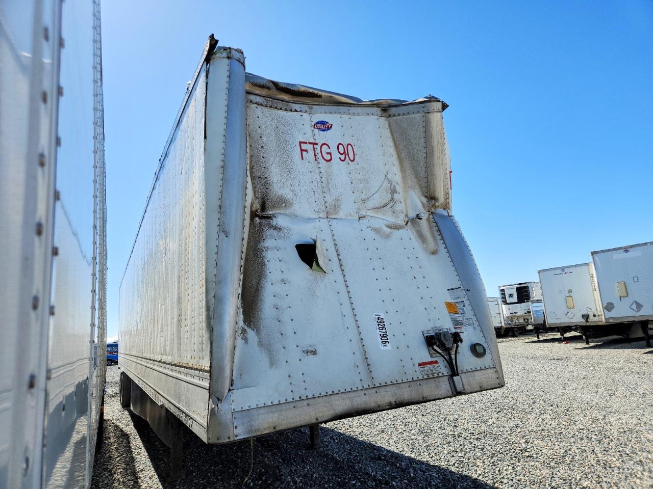 Salvage Utility Trailer Manufacture Utility Tr Image