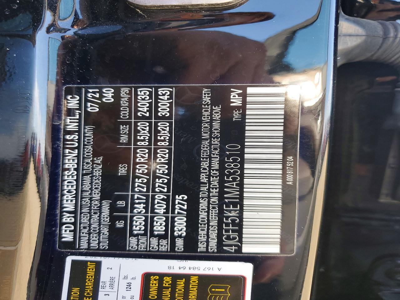Mercedes-Benz Gls-class 450 4matic