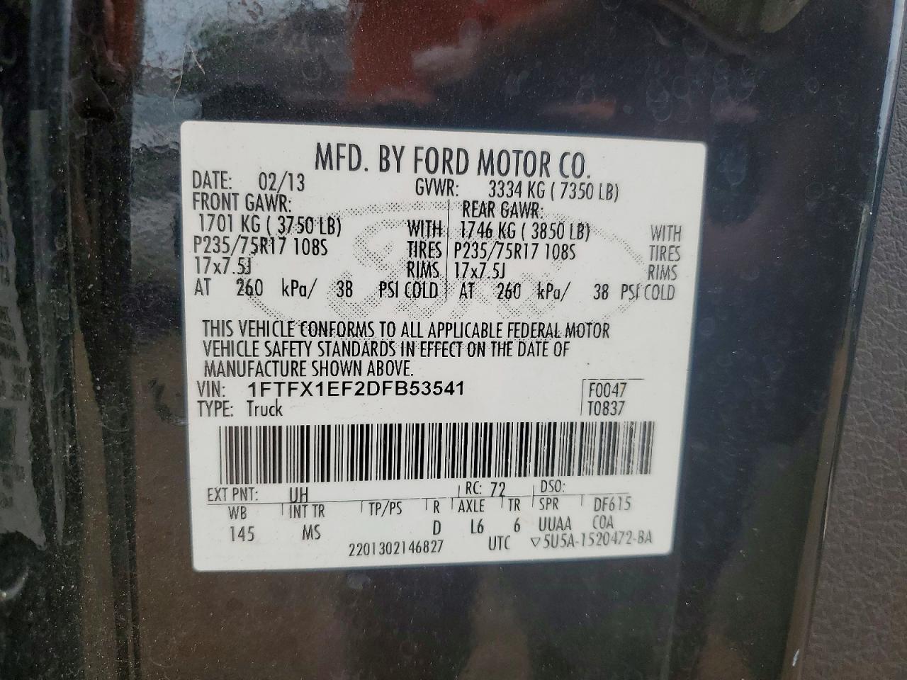 Ford F-150 Super Cab