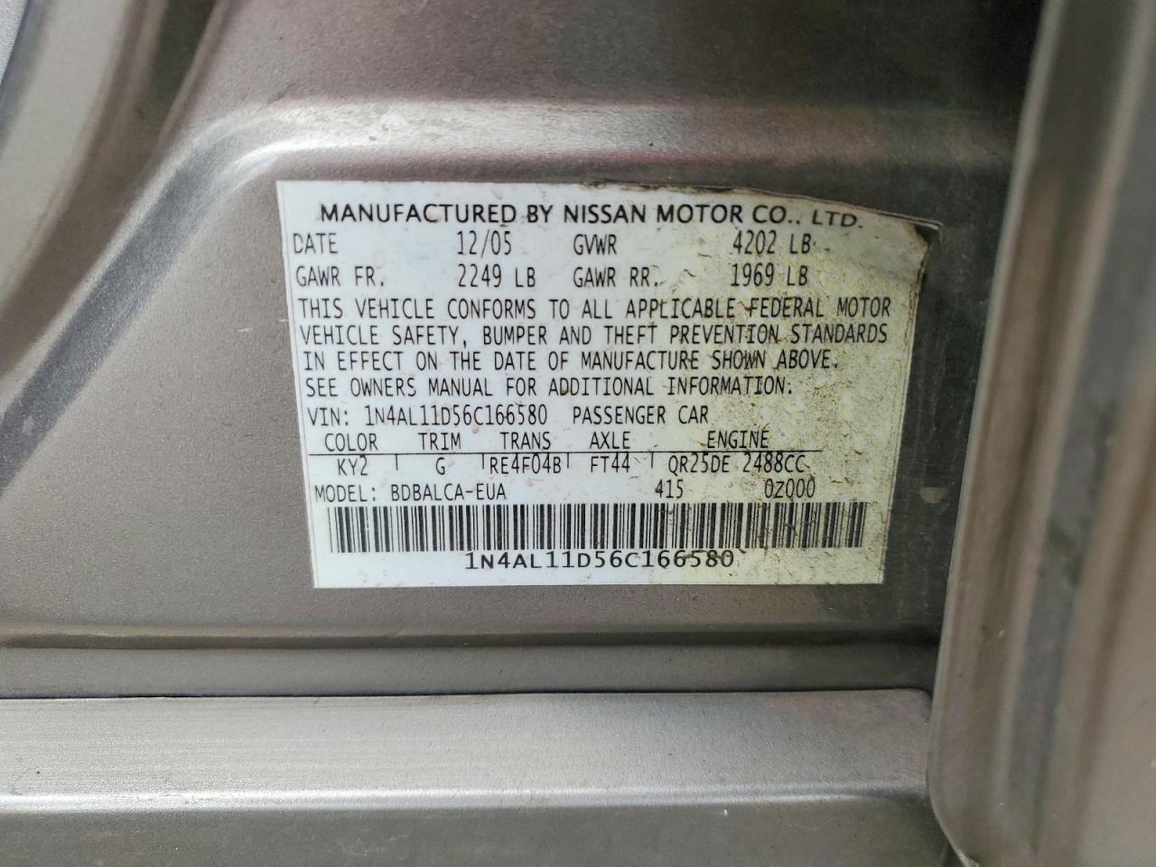 Nissan Altima 2.5