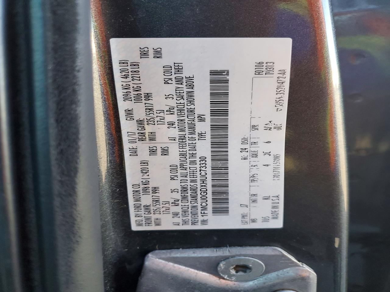 Ford Escape Se