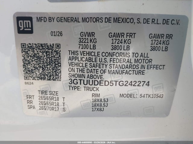 GMC Sierra 1500 , Short Bed, Slt, 4wd