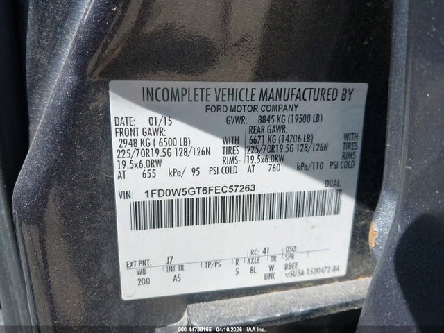 Ford F-550 Xl