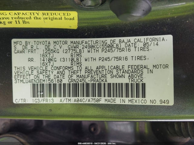 Toyota Tacoma Base V6