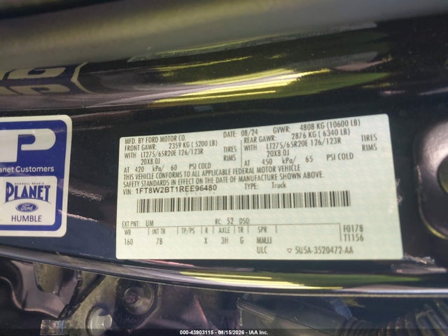 Ford F-250 Platinum