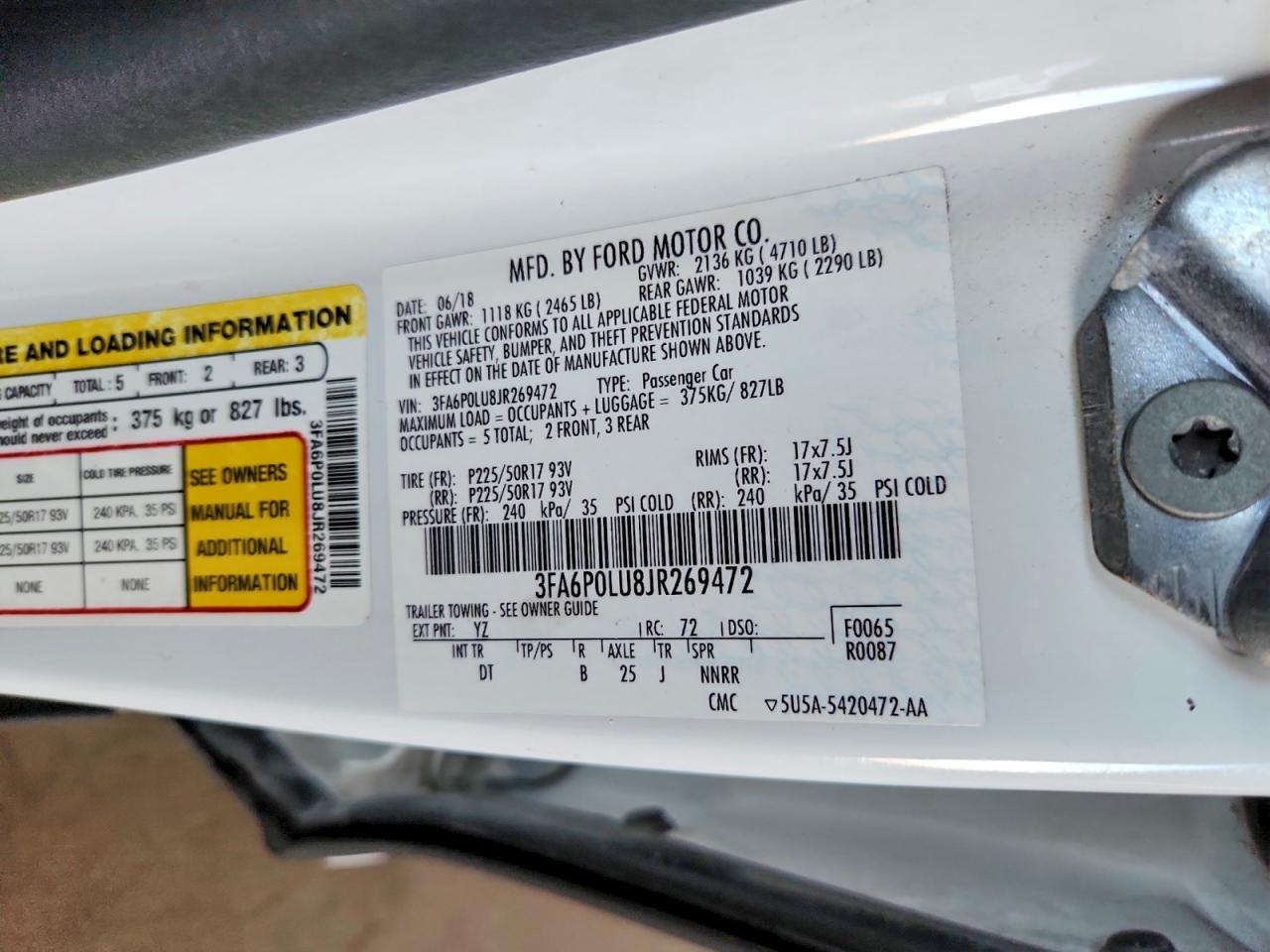 Ford Fusion Se Hybrid