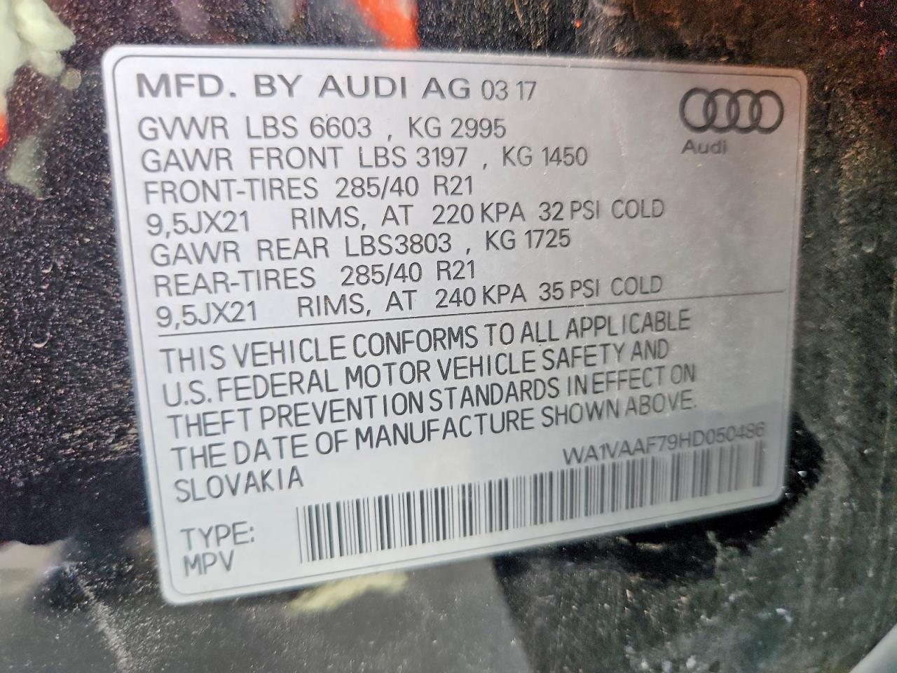 Audi Q7 Prestige