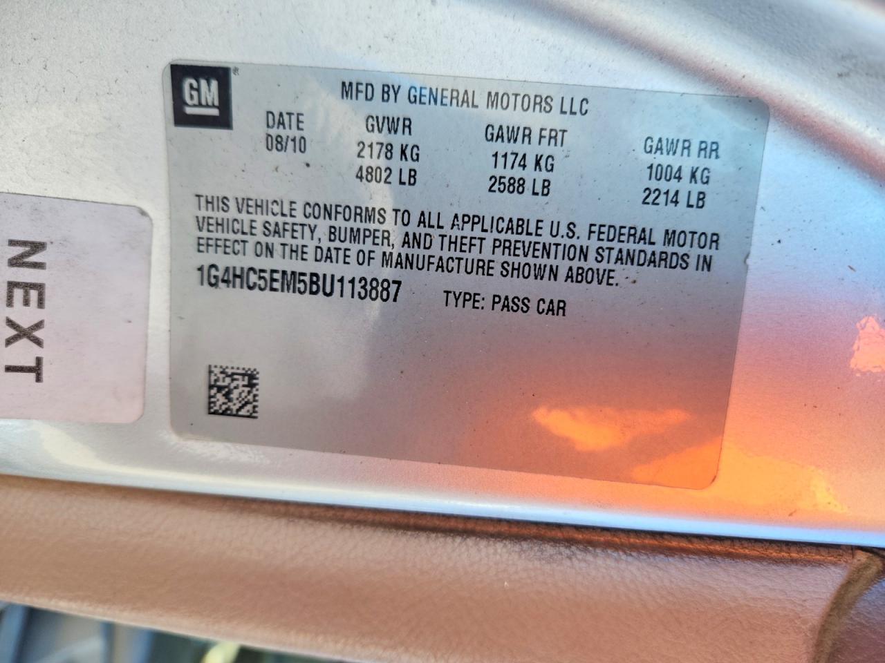 Buick Lucerne Cxl