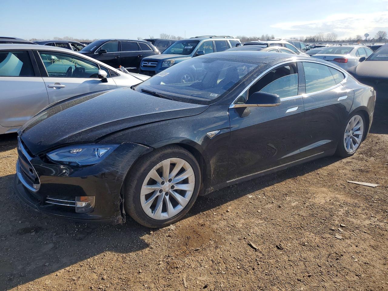 Salvage Tesla Model S Image