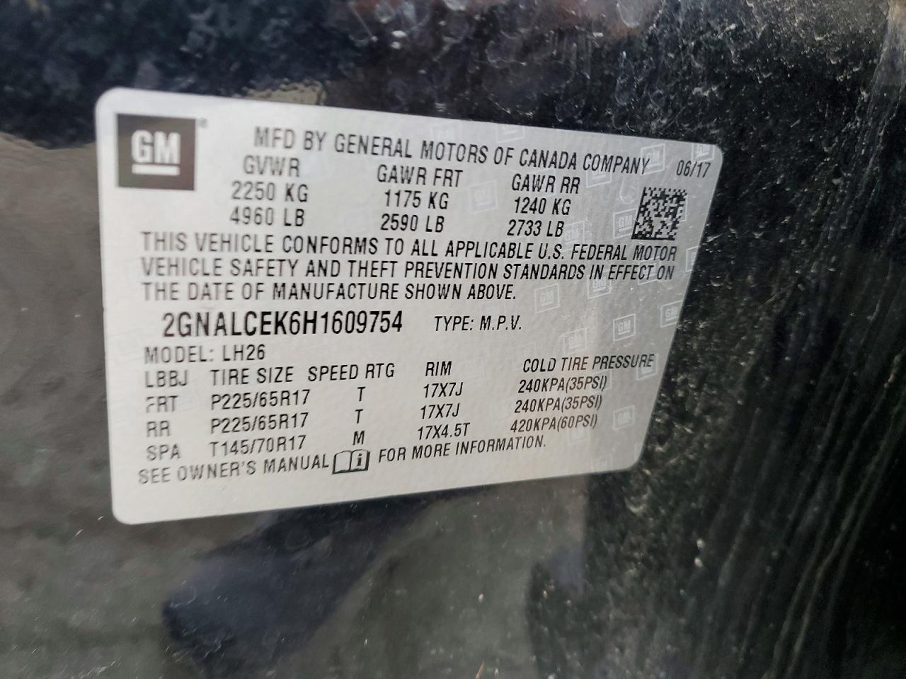 Chevrolet Equinox Lt