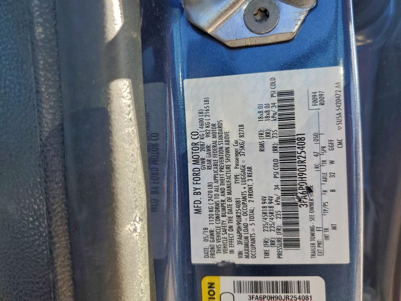 Ford Fusion Se