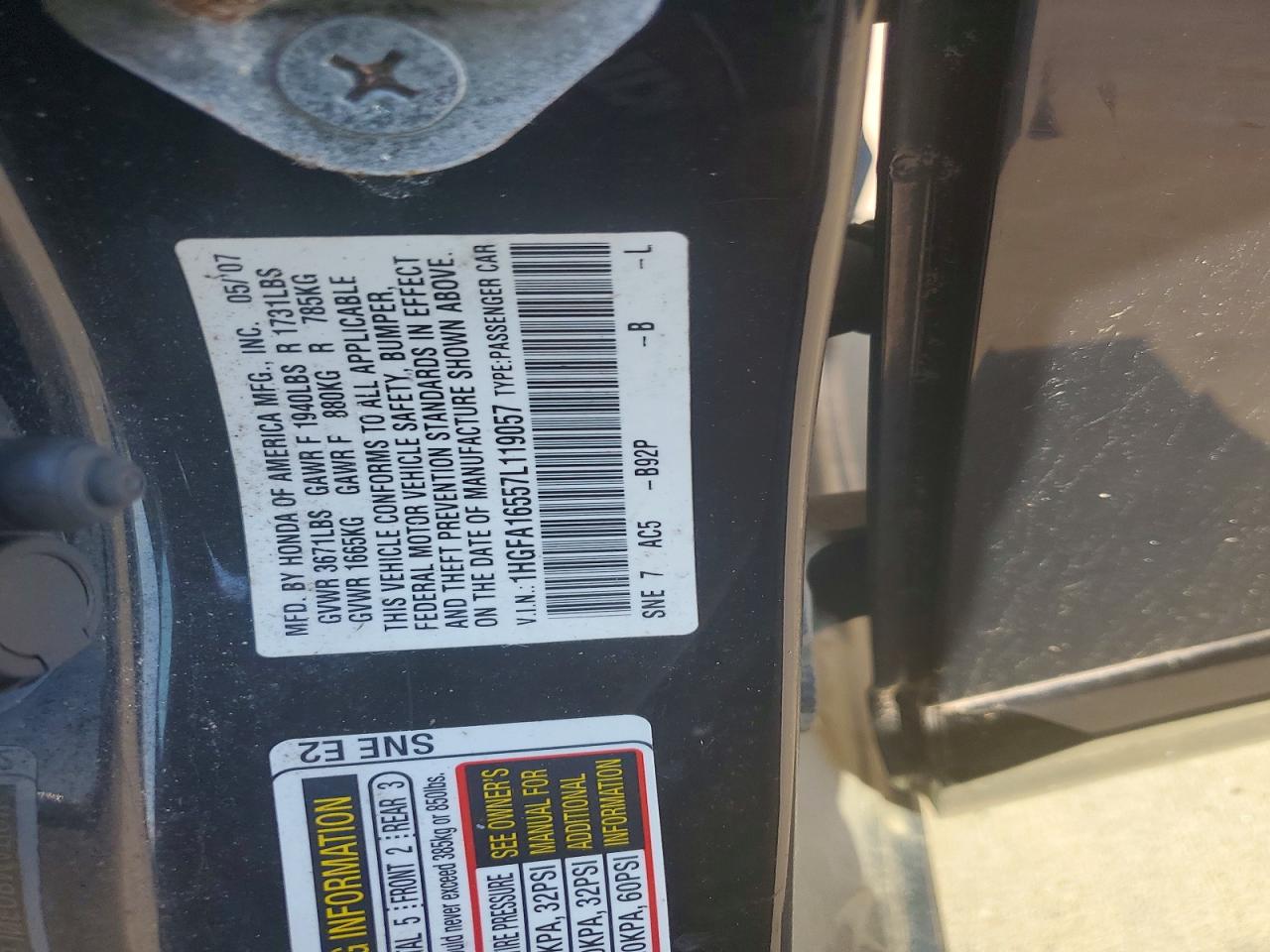 Honda Civic Lx