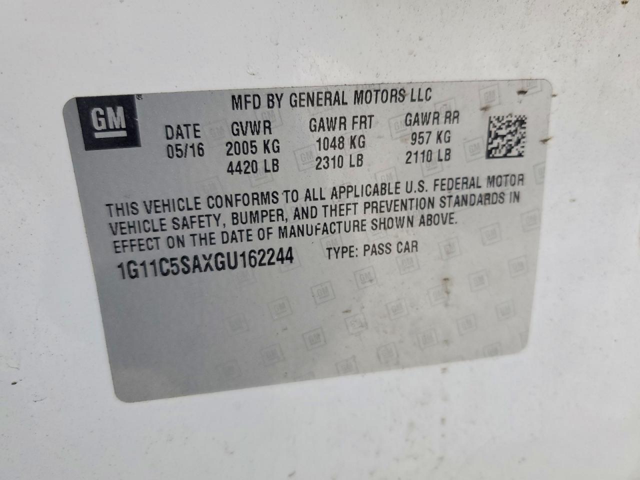 Chevrolet Malibu Lt