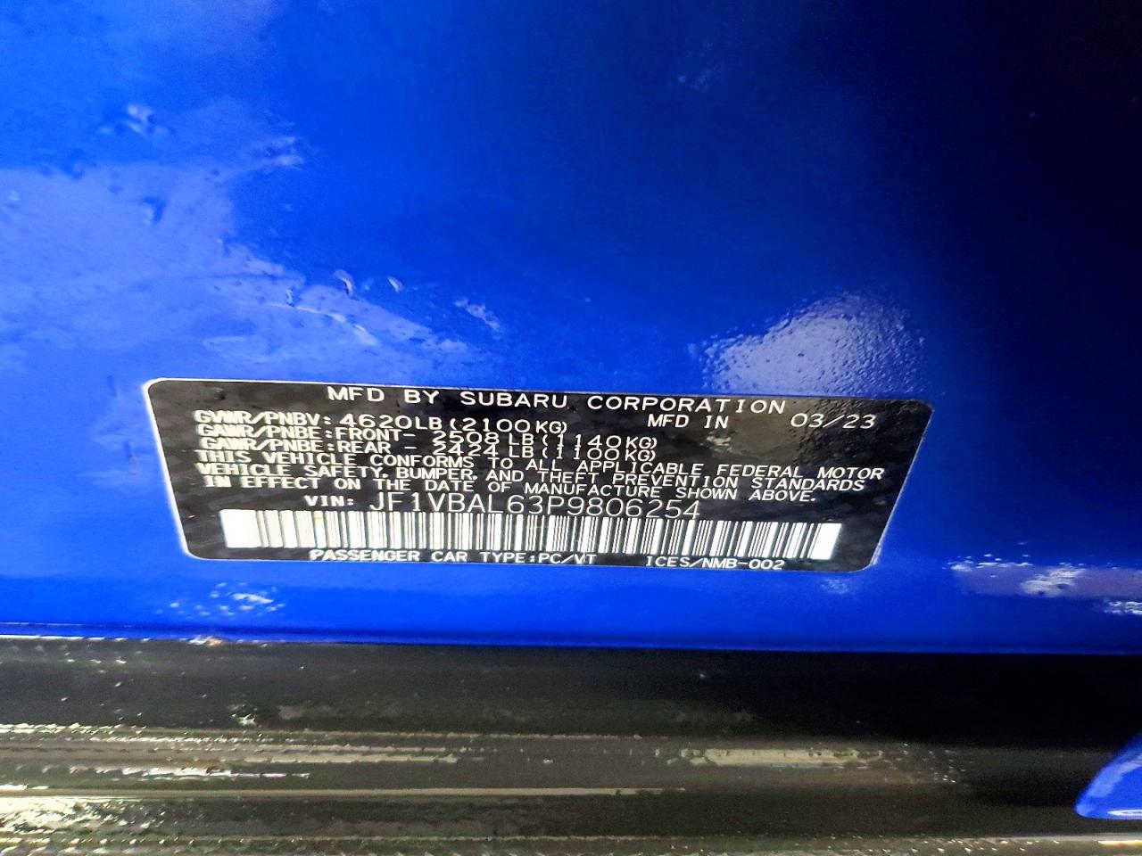 Subaru WRX Limited