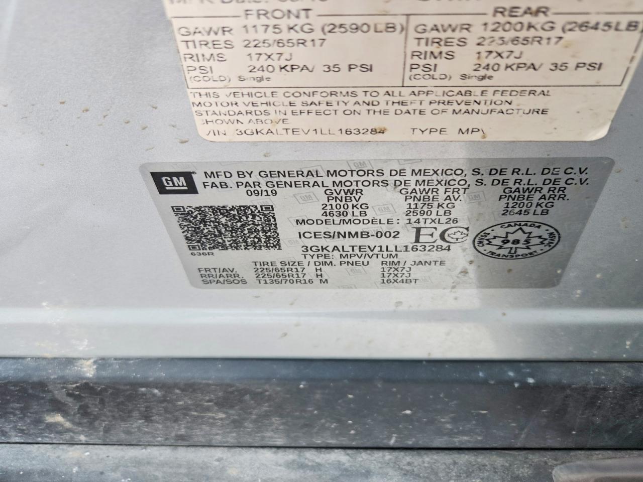 GMC Terrain Sle