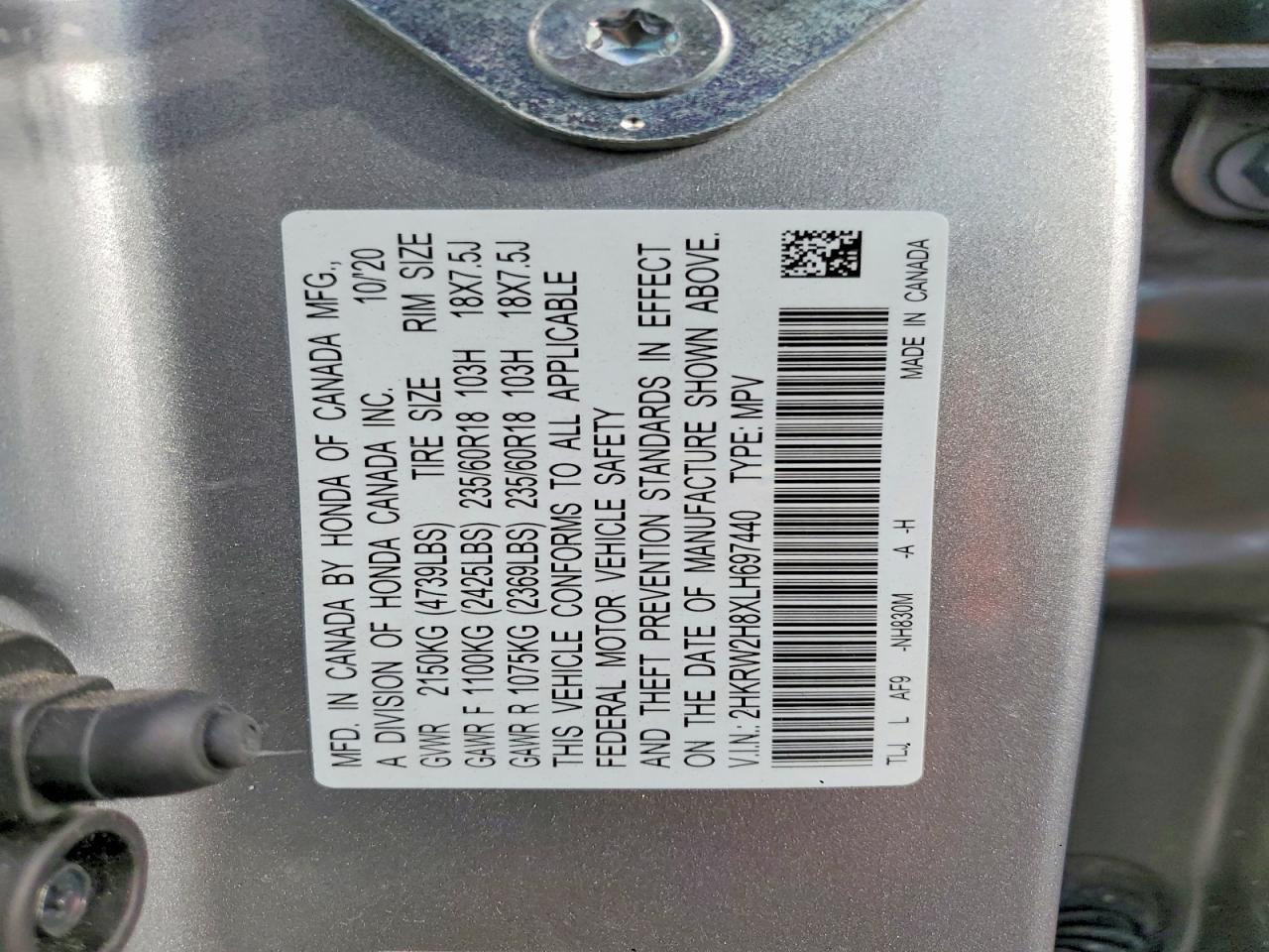 Honda Crv Exl