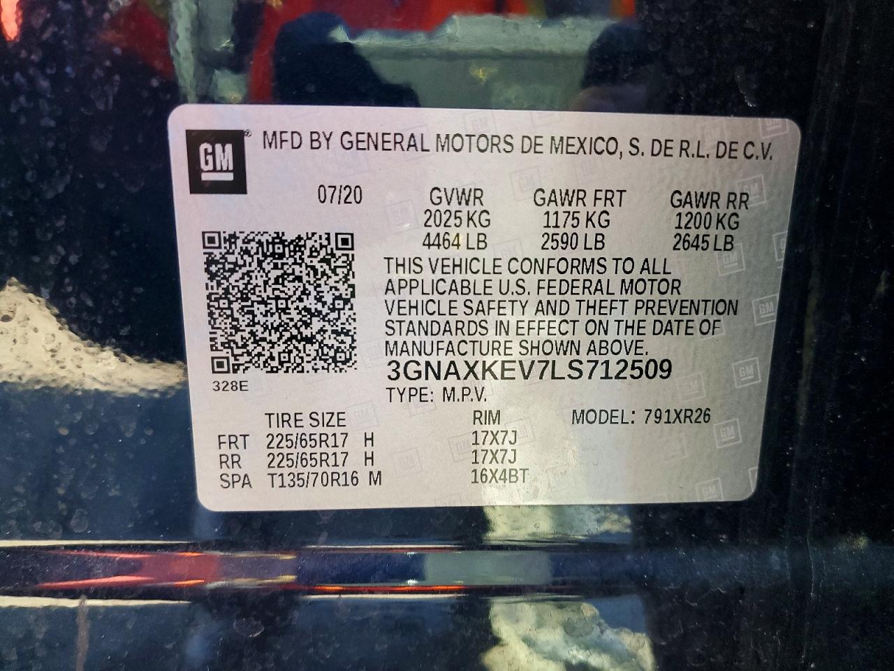 Chevrolet Equinox Lt
