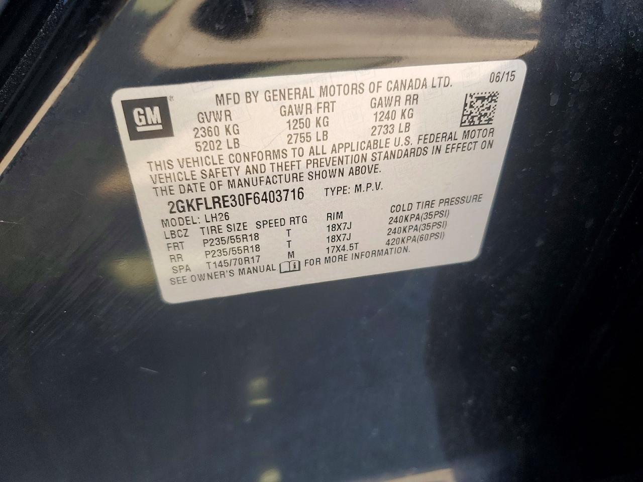 GMC Terrain Sle