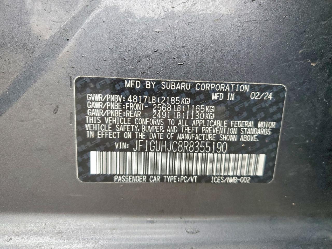 Subaru Impreza Rs