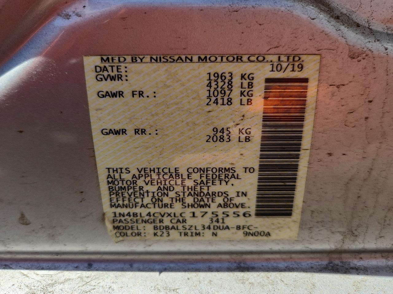 Nissan Altima Sr