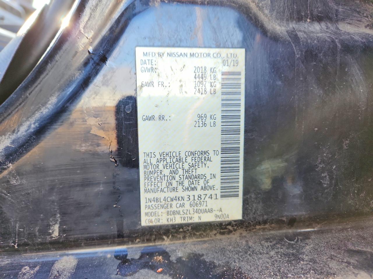 Nissan Altima Sr