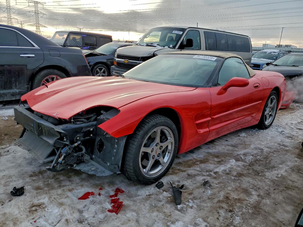 Salvage Chevrolet Corvette Image