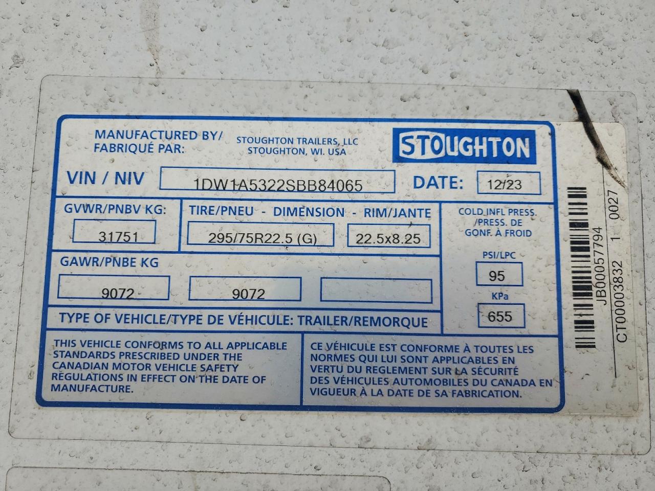Stoughton Trailers I