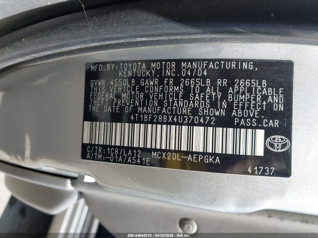 Toyota Avalon Xls