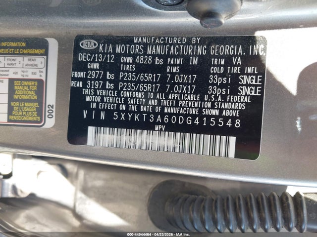 Kia Sorento Lx