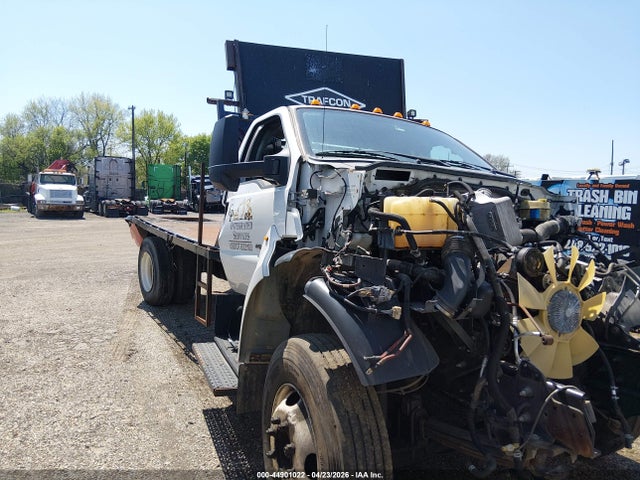 Salvage Ford F-650 Diesel Kick-up Frame Image