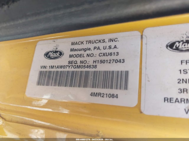 Mack 600 Cxu600