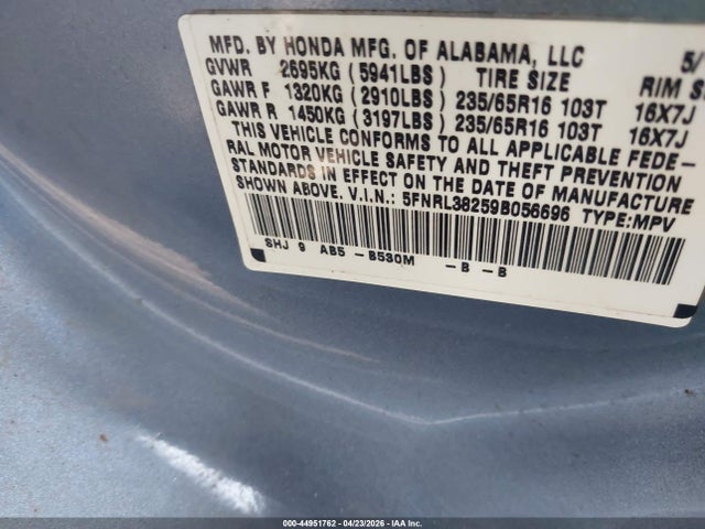 Honda Odyssey Lx