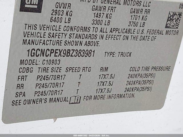 Chevrolet Silverado 1500 Work Truck