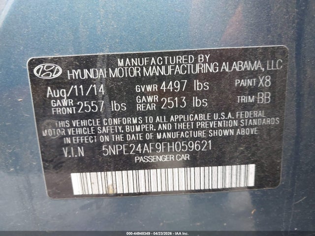 Hyundai SONATA Se