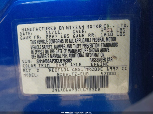Nissan Sentra 2.0 Sr