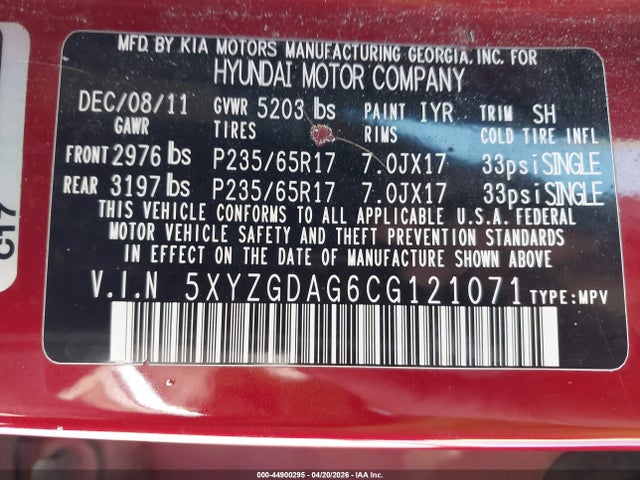 Hyundai SANTA FE Gls V6
