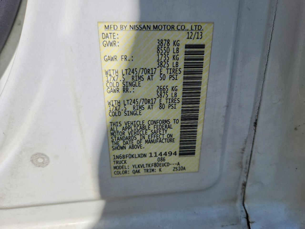 Nissan Nv