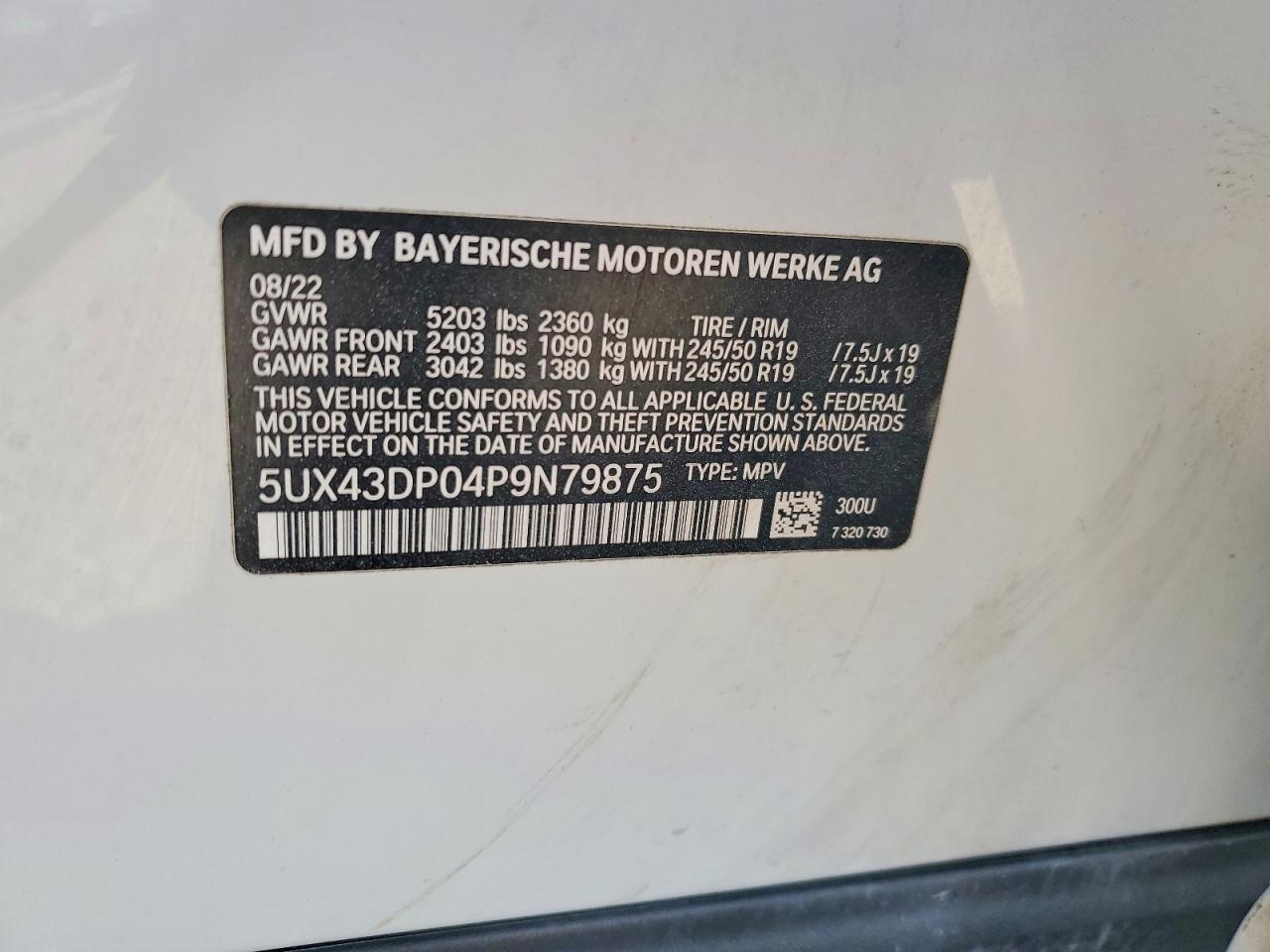BMW X Series Sdrive30i