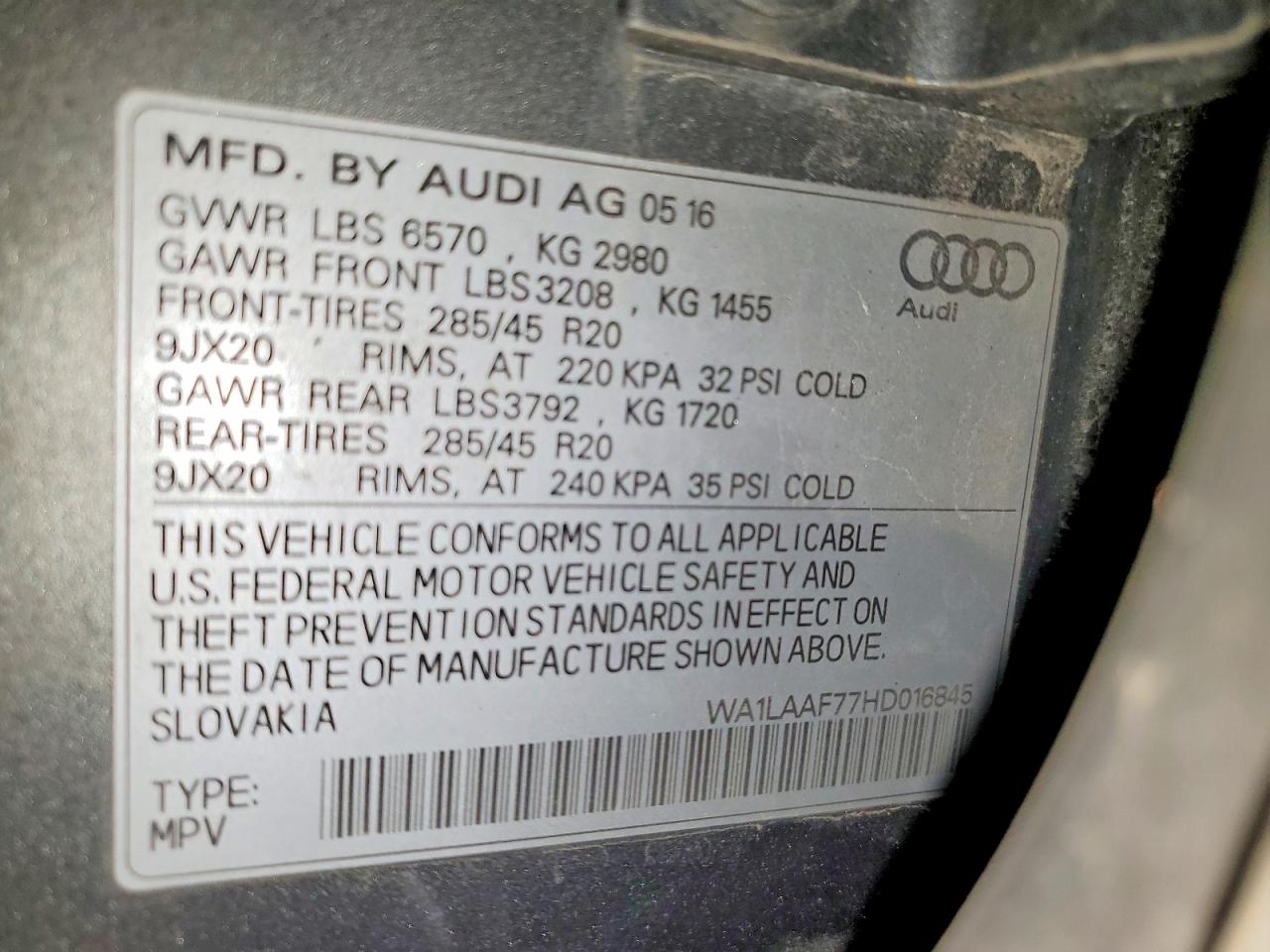 Audi Q7 Premium Plus