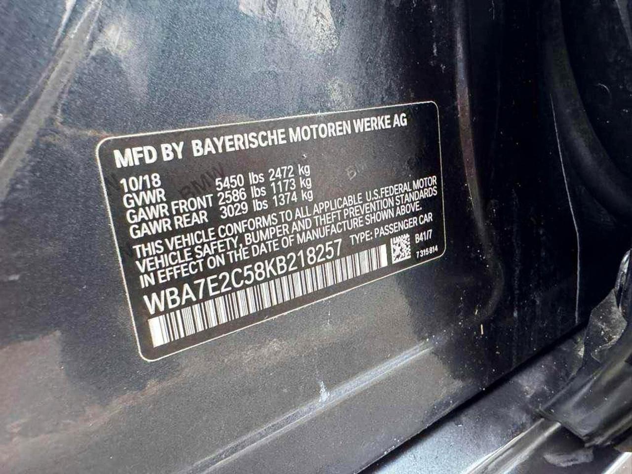 BMW 7 Series I