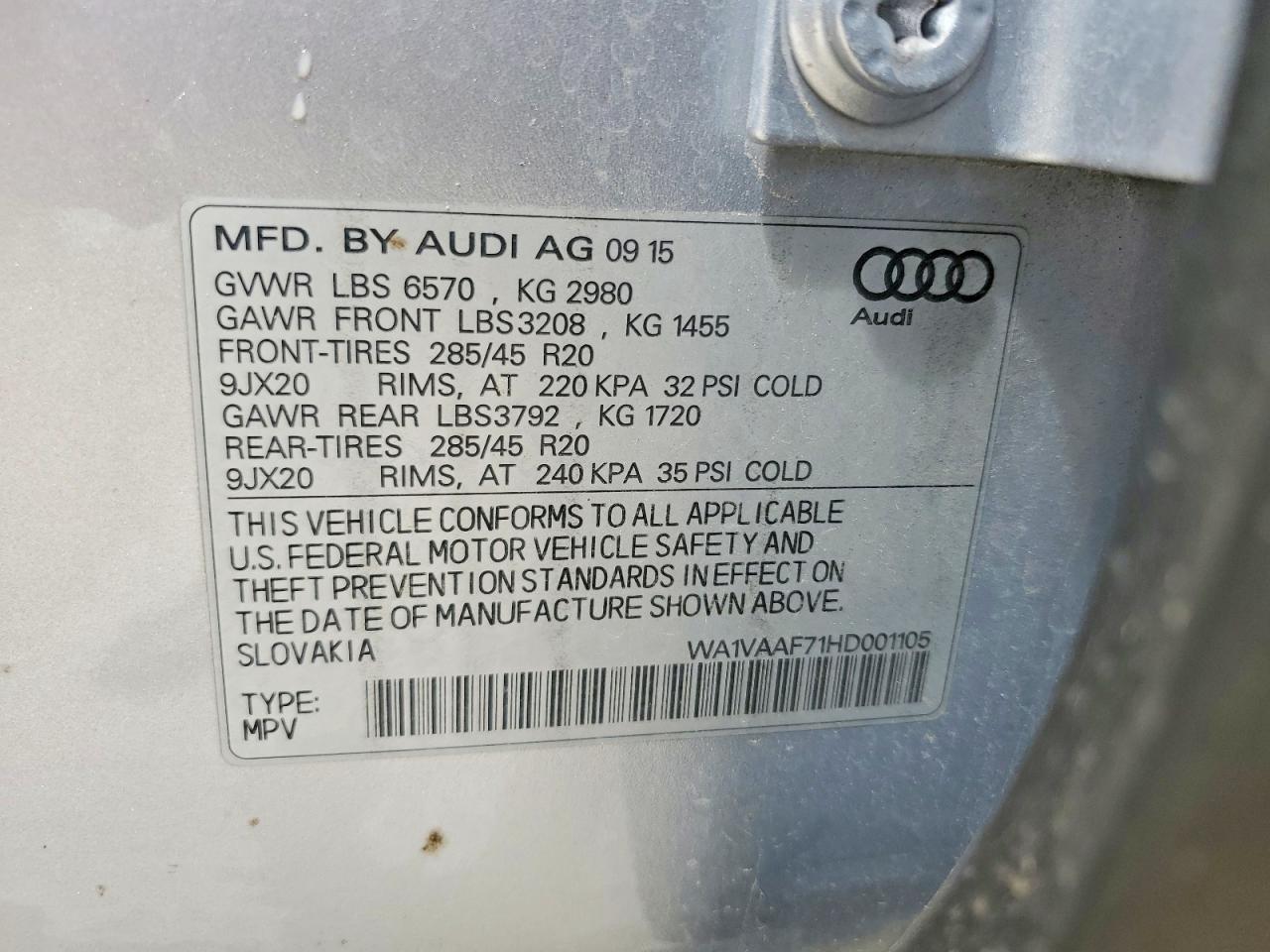 Audi Q7 Prestige