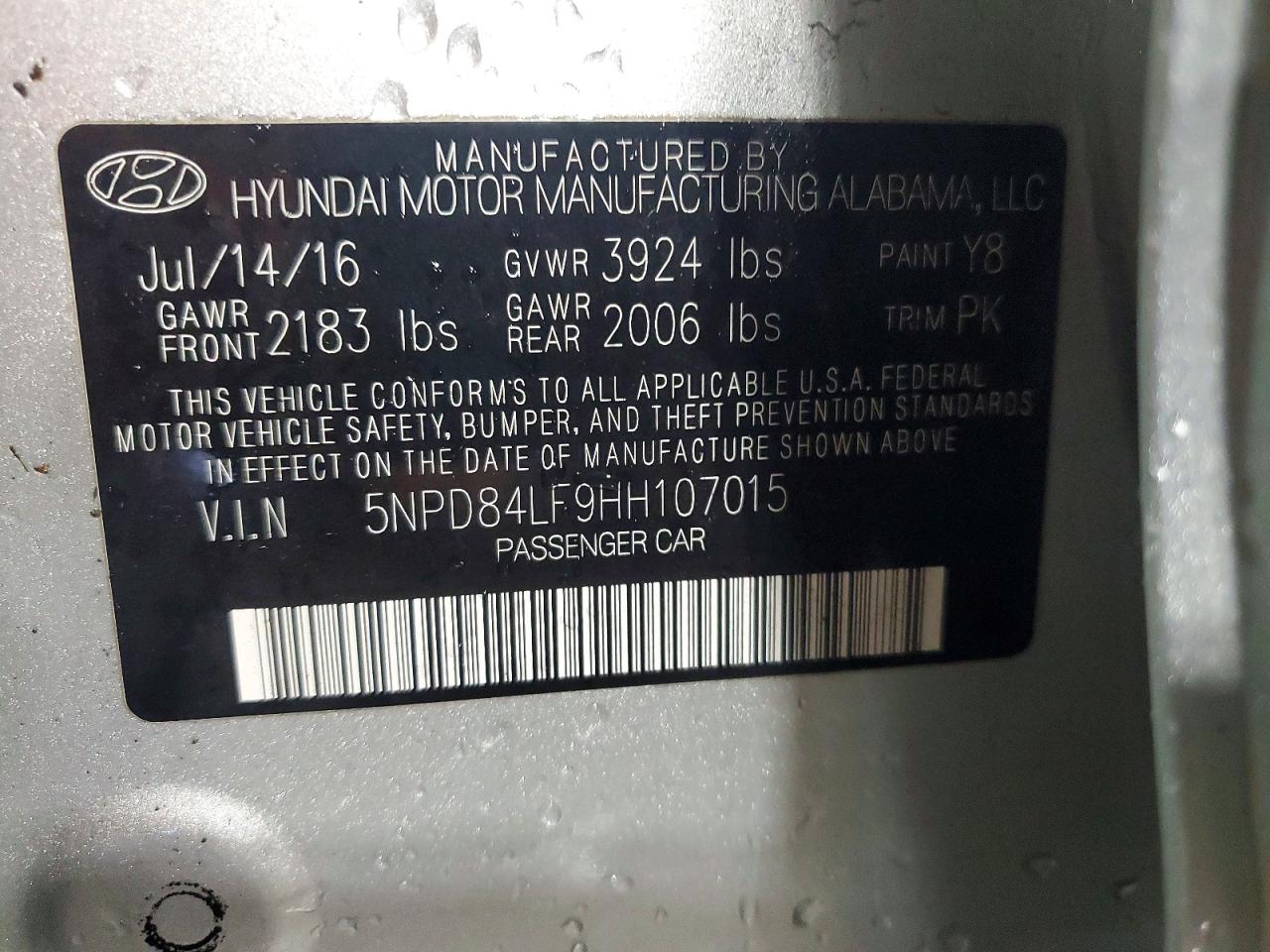 Hyundai ELANTRA Se