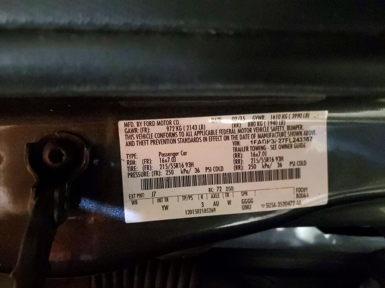 Ford Focus Se