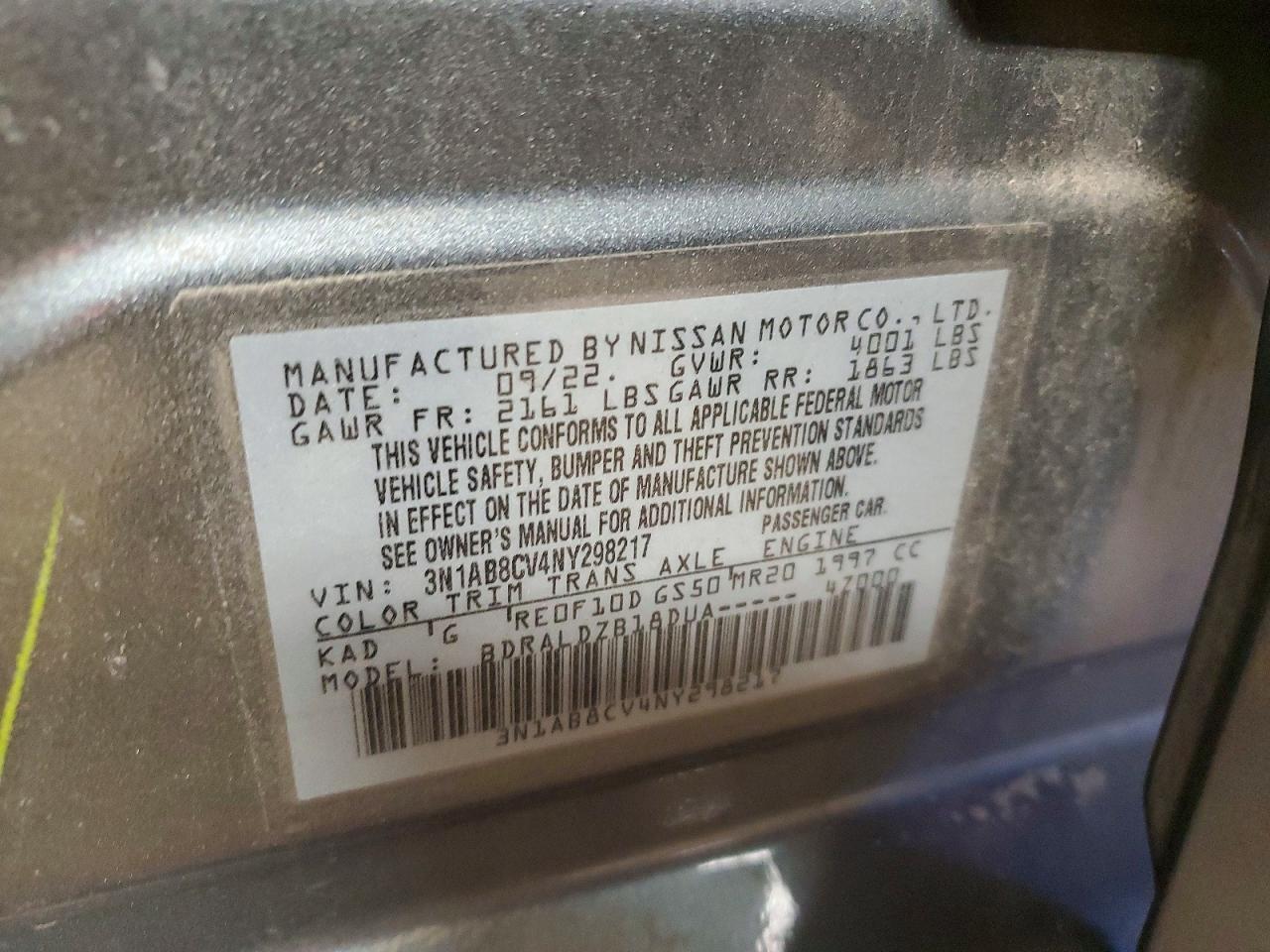 Nissan Sentra Sv