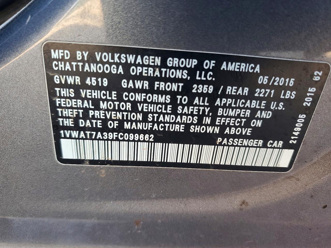 Volkswagen Passat S