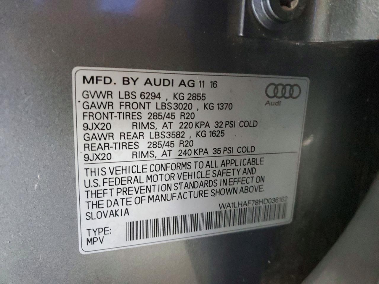 Audi Q7 Premium Plus