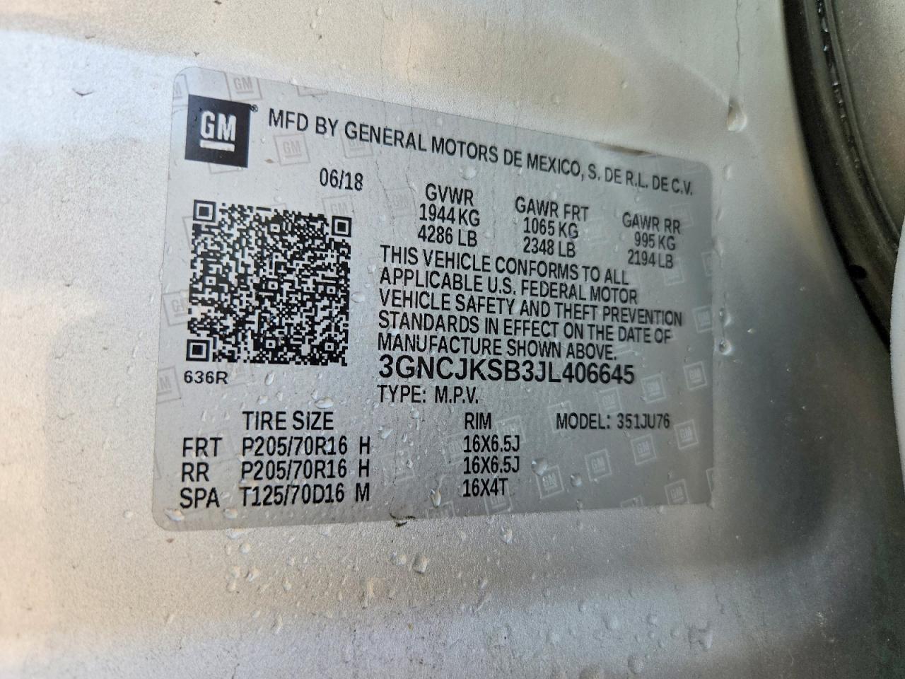 Chevrolet Trax Ls
