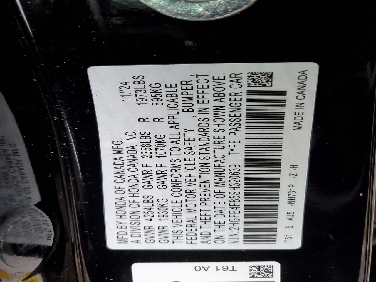 Honda Civic Sport