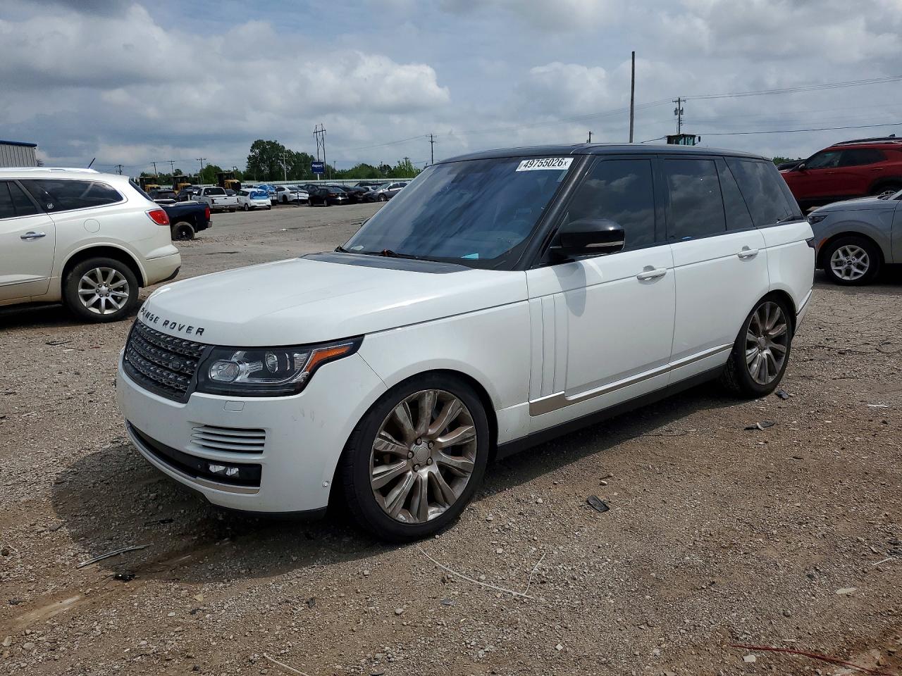 Salvage Land Rover Range Rover Image